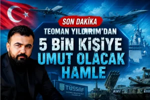 Teoman Yıldırım’dan 5 Bin Kişilik İstihdam Desteği