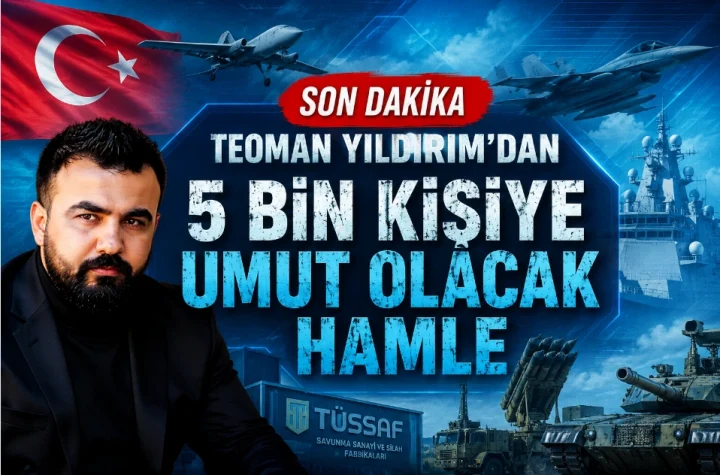 Teoman Yıldırım’dan 5 Bin Kişilik İstihdam Desteği