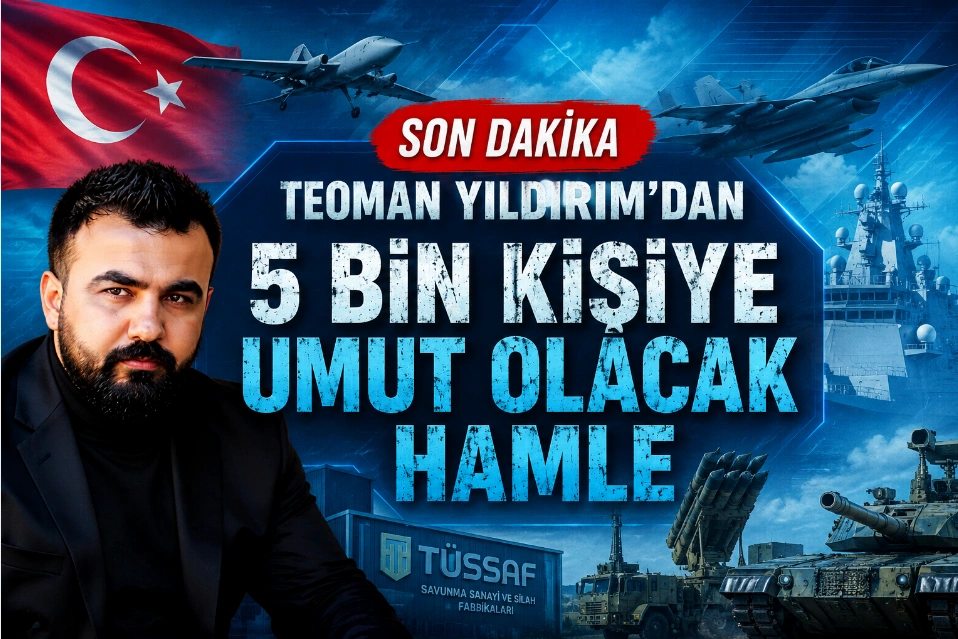 Teoman Yıldırım’dan 5 Bin Kişilik İstihdam Desteği